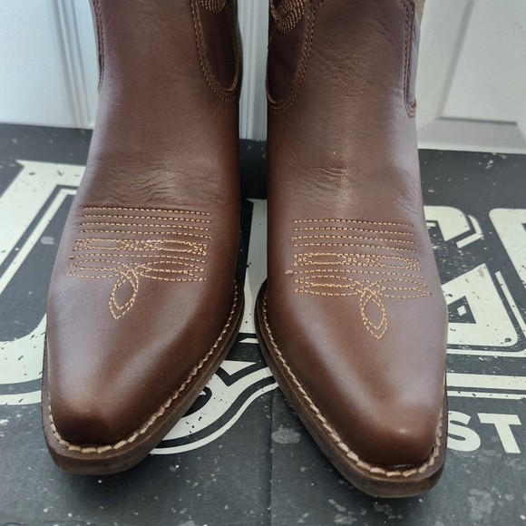 Dingo Size 8.5 Brown Tall Western Boots - Picture 5 of 12